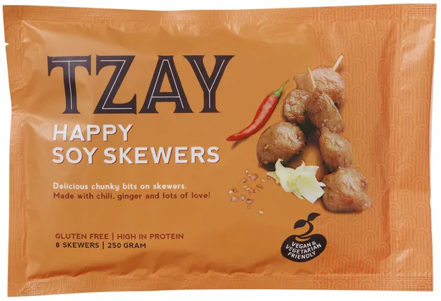 Tzay Happy soy skewers