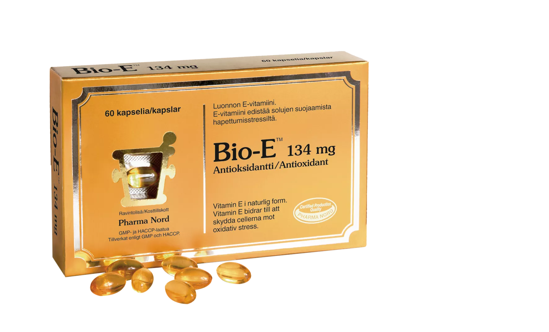 Bio-E 134 mg -ravintolisä 60 kpsl 20 e.