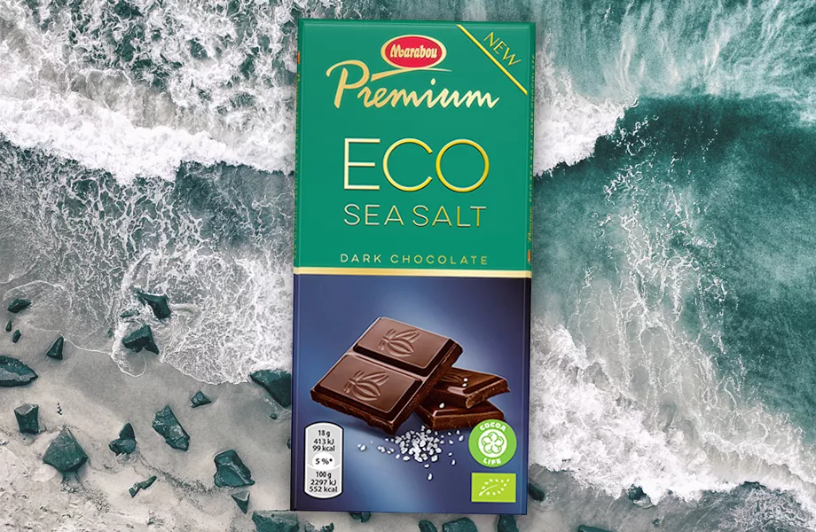 Marabou Premium ECO Seasalt -suklaa