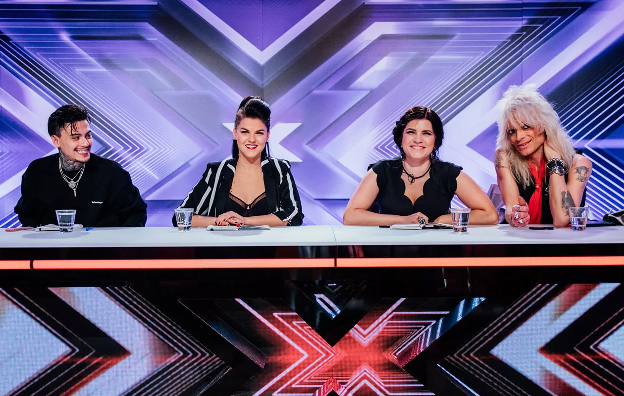 X Factor Suomi -tuomareina nähdään Michael Monroe, Saara Aalto, Suvi Teräsniska ja Mikael Gabriel.
