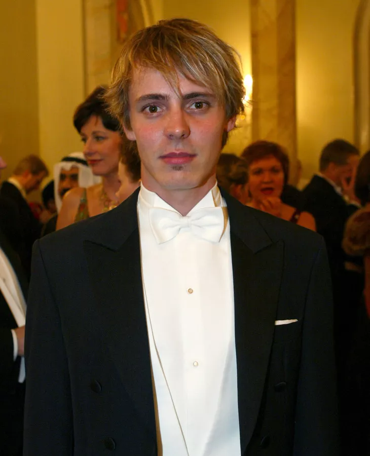 Jasper Pääkkönen Linnan juhlissa vuonna 2005. Tuolloin hän oli tähdittänyt Paha maa -elokuvaa.
