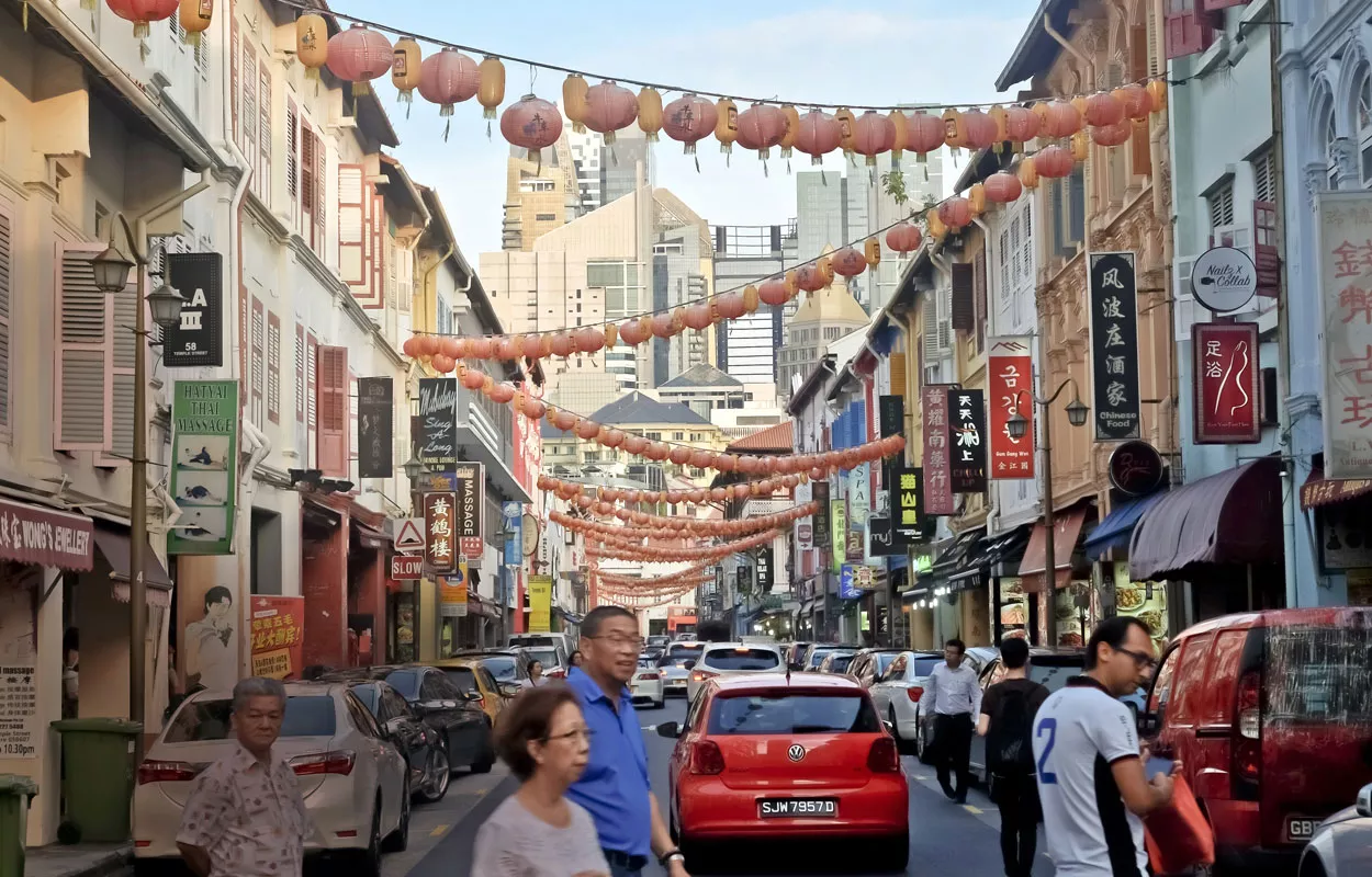 Chinatown on täynnä suosittuja ravintoloita.