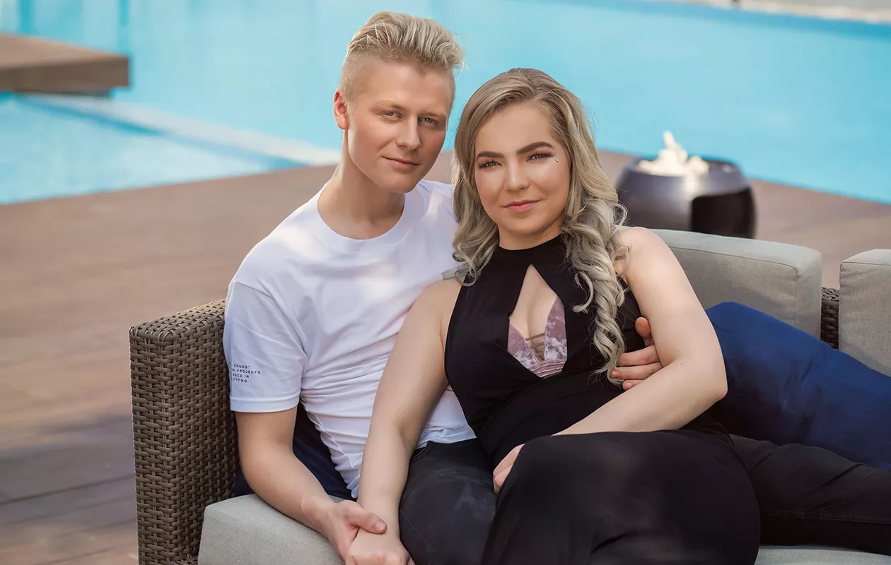 Jenina ja Juho ovat seurustelleet vuoden. Temptation Island Suomi