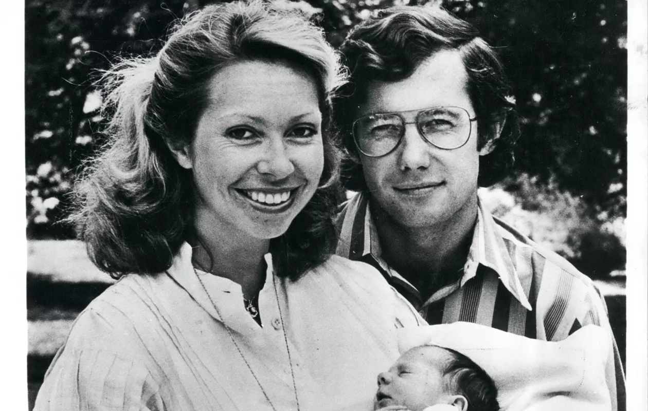 Ruotsin prinsessat: Nuorin siskoista, prinsessa Christina ja tämän puoliso Tord Magnuson saivat esikoisensa Gustafin 1975.