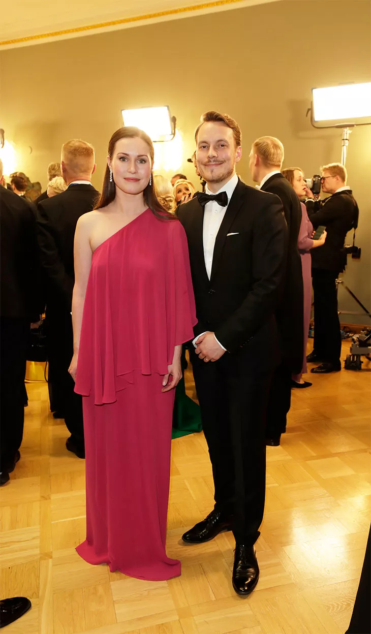 Sanna Marin ja Markus Räikkönen 