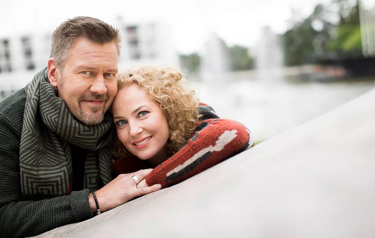 Näyttelijä Miia Nuutila ja muusikko Antti Paavilainen ovat olleet naimisissa reilut kolme vuotta. Kuva vuodelta 2017.