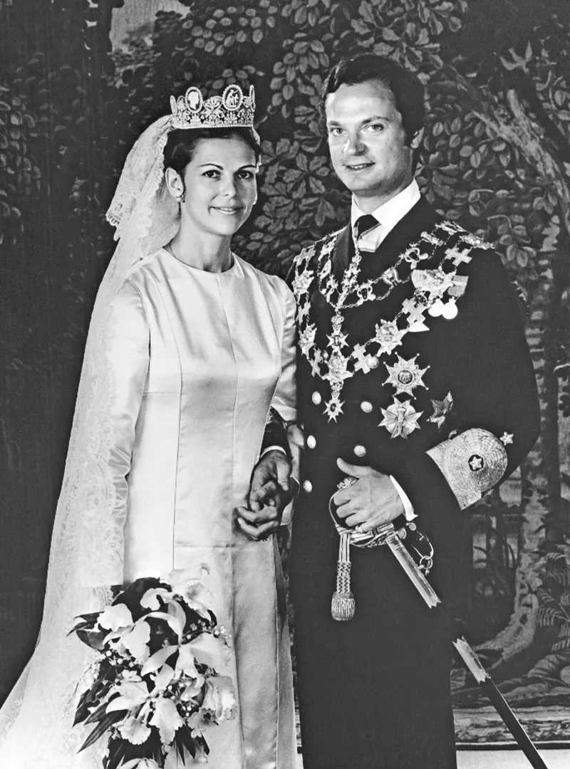 Kaarle XVI Kustaa ja Silvia