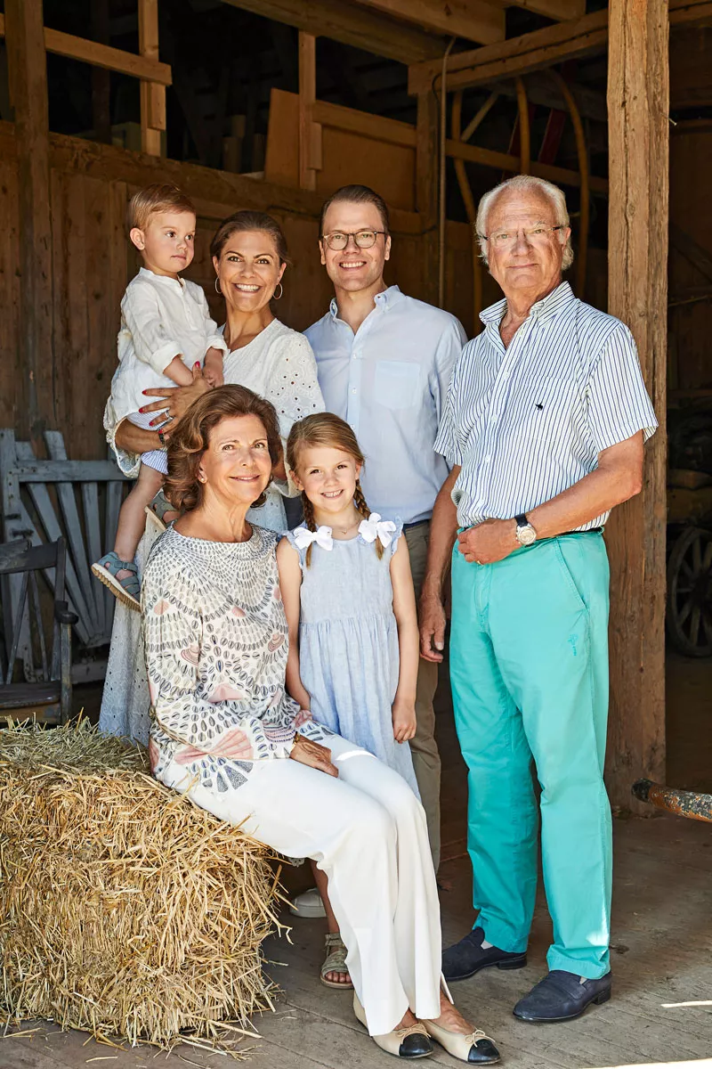 Koko Ruotsin kuninkaallinen perhe