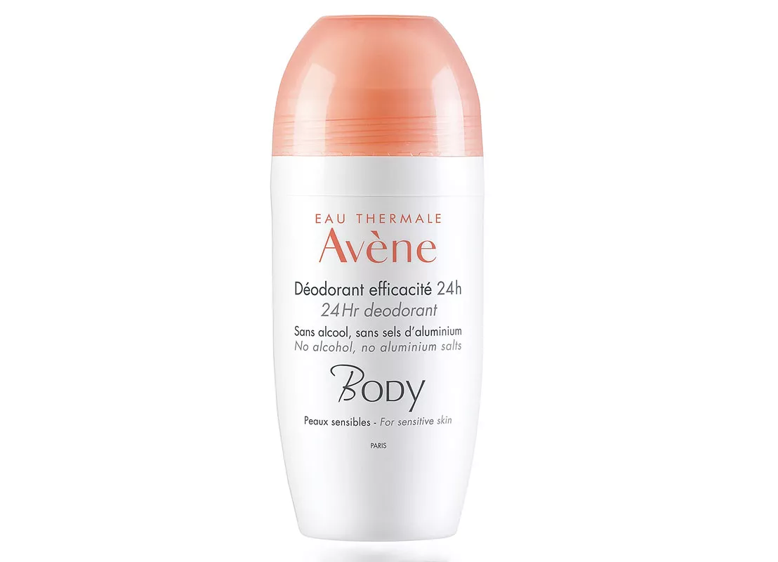 Avène Body 24 h -deodorantti ei tahraa eikä jätä valkoisia jälkiä vaatteisiin, 50 ml 15 e. 
