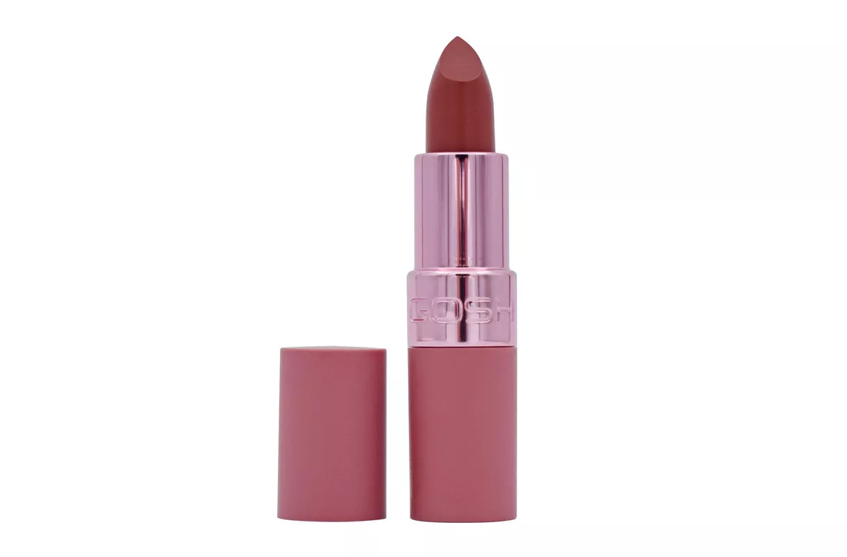 Gosh Luxury Rose Lips -huulipunaa voi kerrostaa, 14,50 e. Kaupoissa lokakuussa.
