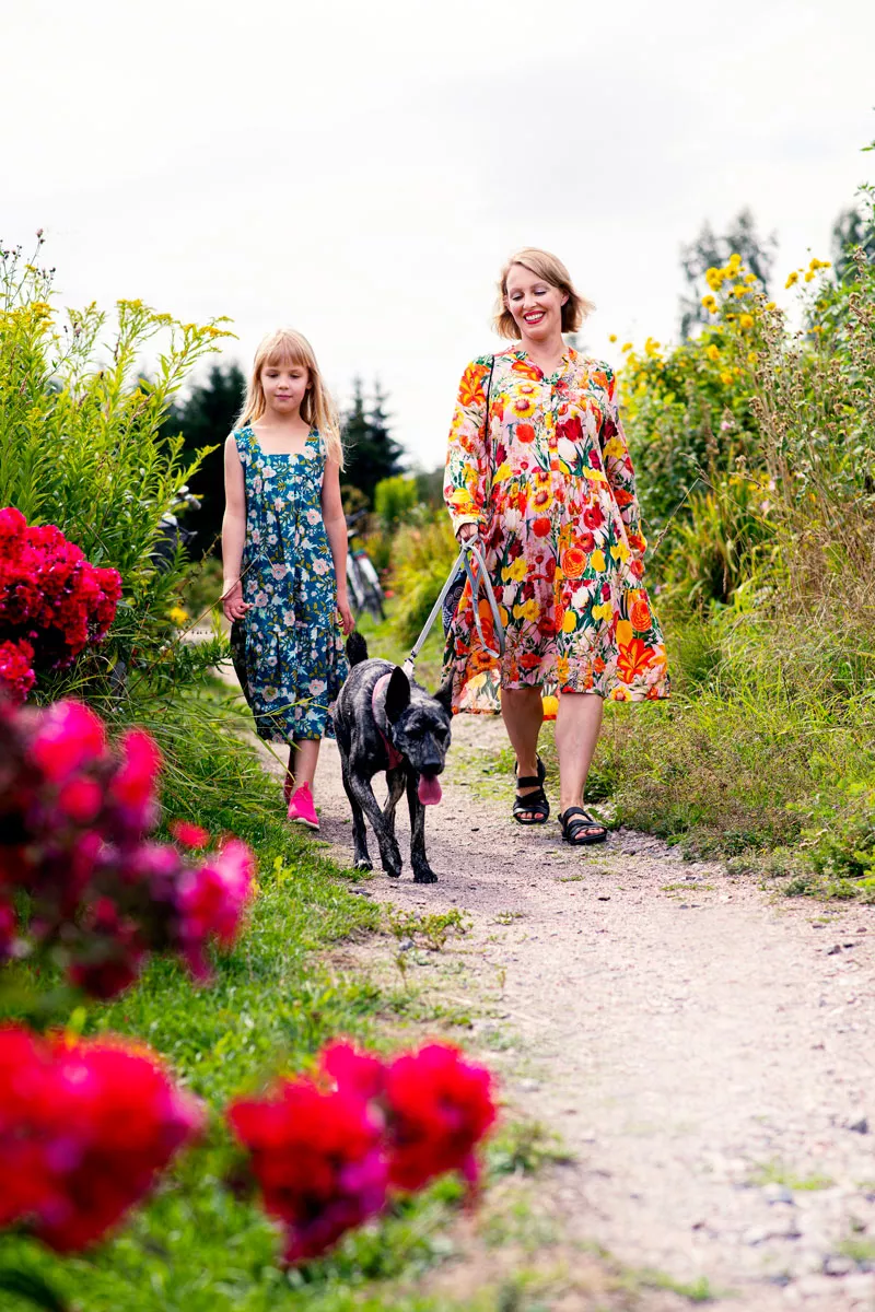 Helsingissä asuvalla Iida Riekolla on puutarhapalsta, jolla hän viettää aikaa tyttärensä Lumin kanssa. Vieno-koira osallistuu kaivamalla kuoppia ja tarkkailemalla citykaneja. 