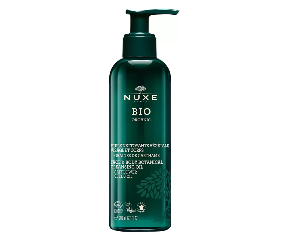 Nuxe Bio Organic Safflower Seeds Oil Face & Body Botanical Cleansing Oil, 200 ml 30 e.