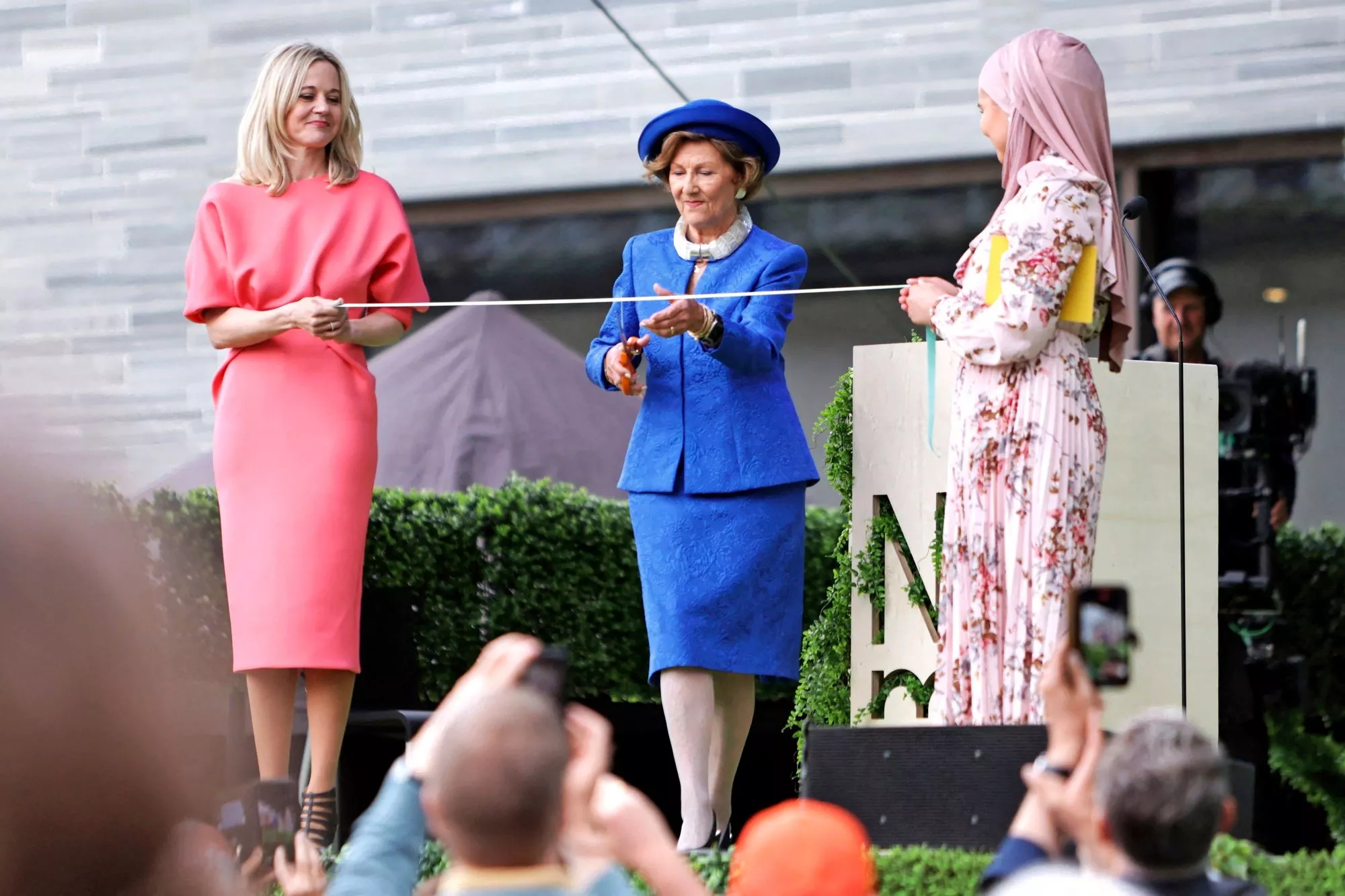 Kuningatar Sonja vihki kesäkuussa käyttöön uuden kansallismuseon Oslossa.