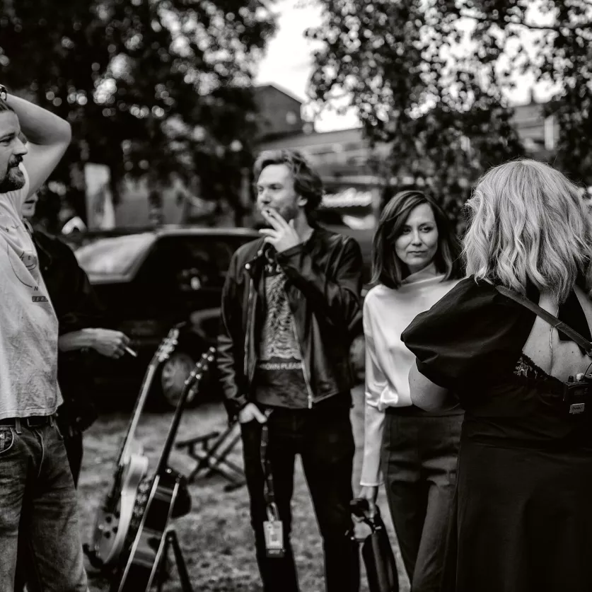 Scandinavian Music Group., vasemmalta Joel Melasniemi, Oskari Halsti, Terhi Kokkonen ja Pauliina Kokkonen.