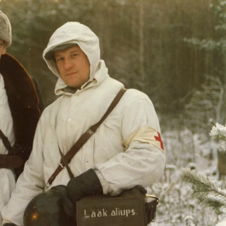 Esko Kovero näytteli Talvisota-elokuvassa 35 vuotta sitten. Rooli on ollut hänen urallaan yksi merkittävimmistä.