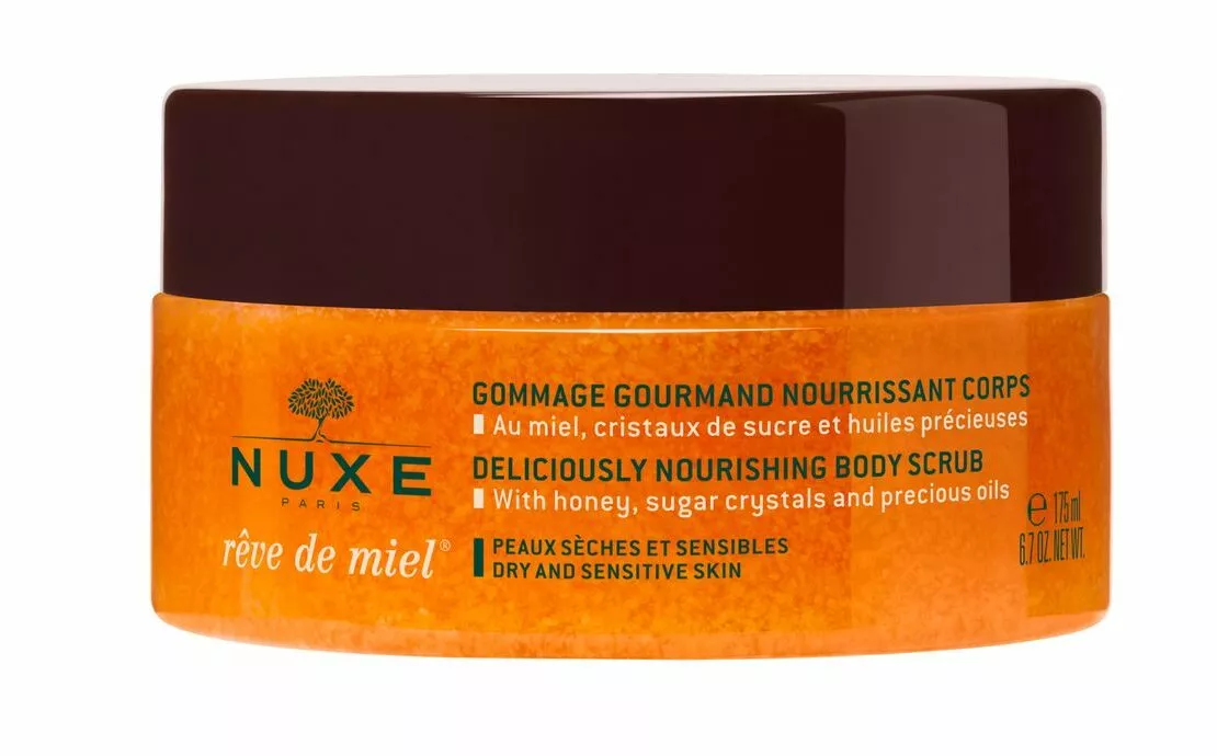 vartalon kuorinta: testissä Nuxe Rêve de Miel Deliciously Nourishing Body Scrub
