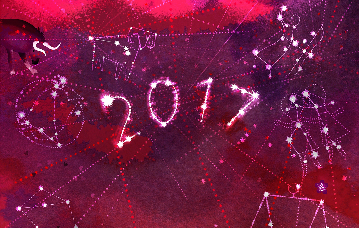 Vuosihoroskooppi 2017 – Lue, mitä uusi, upea vuosi tuo horoskooppimerkillesi