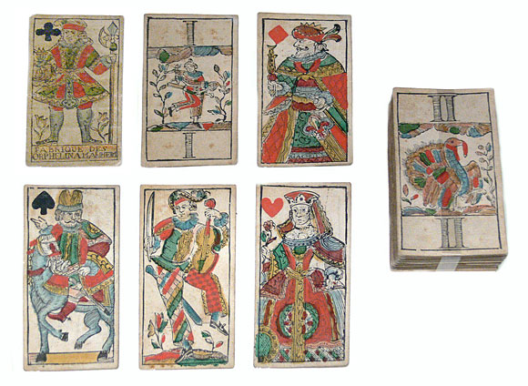 Tarot-kortit 1700-luvulta