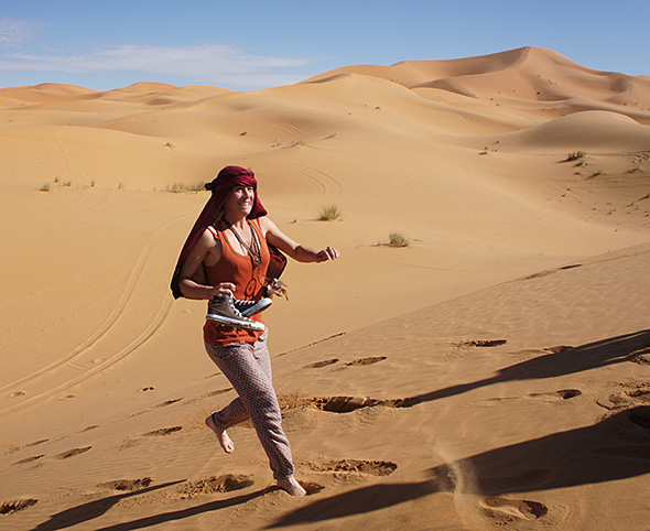 Retriitti Saharassa: Hiekka ja maisemat ovat maagisia