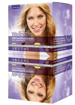 WellnessPack woman food supplements