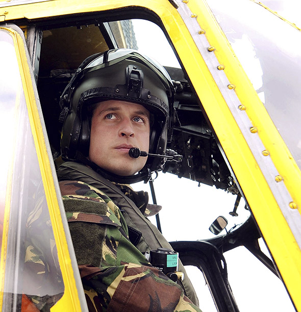 William aloittaa ensi vuonna työt ambulanssihelikopterin kuljettajana.