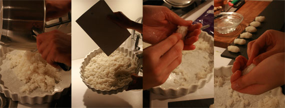 Riisin valmistaminen
