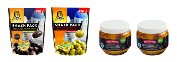 Snack Pack Kalamata oliivit, Juustoportin salaattileipäjuustokuutiot