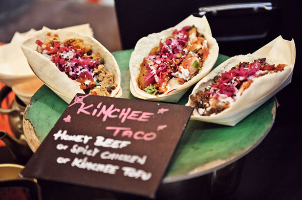 Kimchee Tacos, Street food festival Berlin